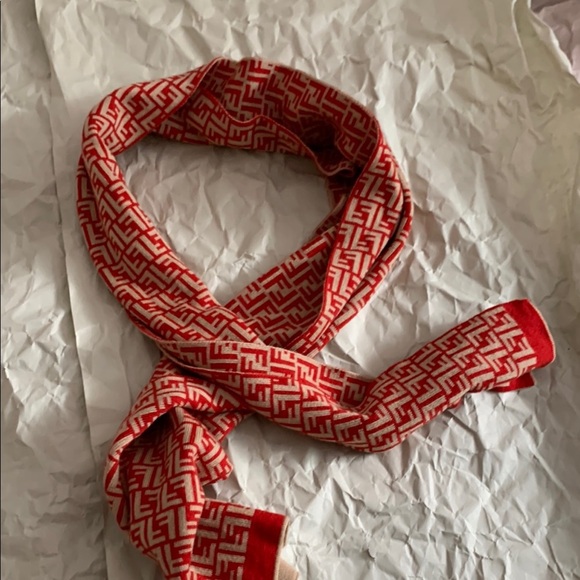 Fendi Orange Resort Wear Pencil Scarf - Picture 10 of 11